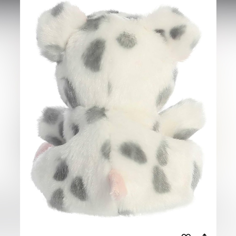 Adorable Palm Pals™ Piggles Spotted Piglet™ - Pocket-Sized White 5 Inches - Picture 6 of 7